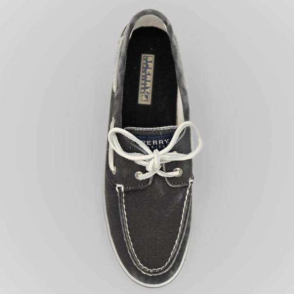 NEW SPERRY top-sider bahama boat shoe in bahama black - Picture 2 of 3
